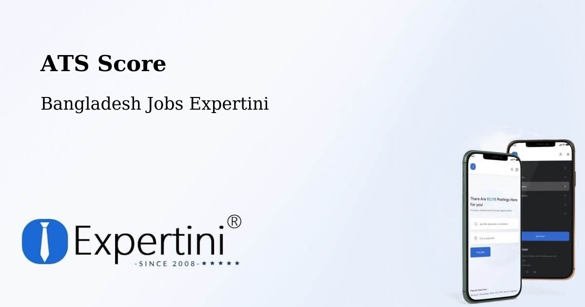 Resume ATS Score & Job Description Match Tool – Burhānuddin - Bangladesh Jobs Expertini