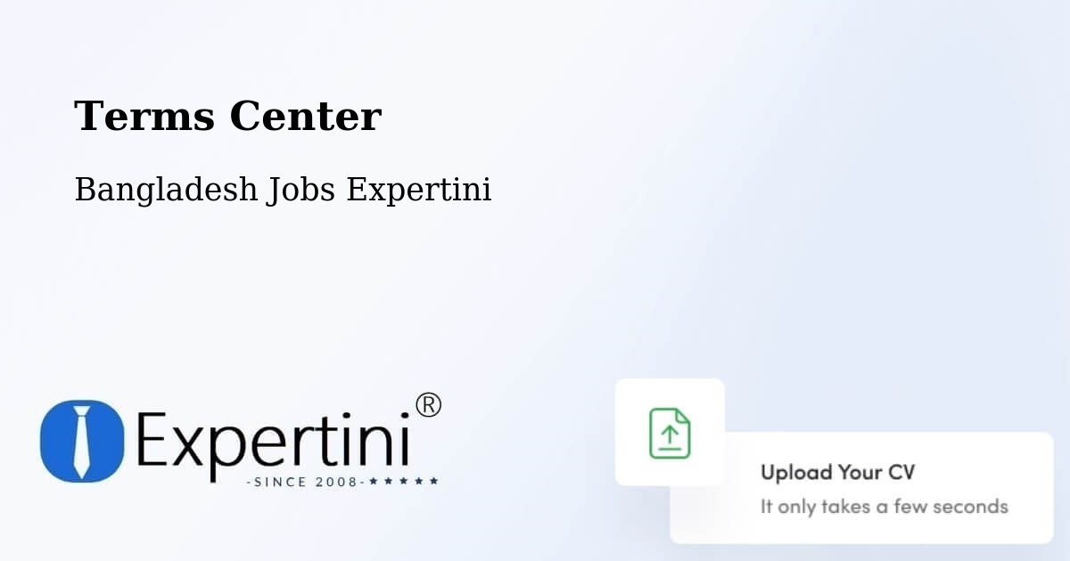 Terms of Service – Burhānuddin - Bangladesh Jobs Expertini